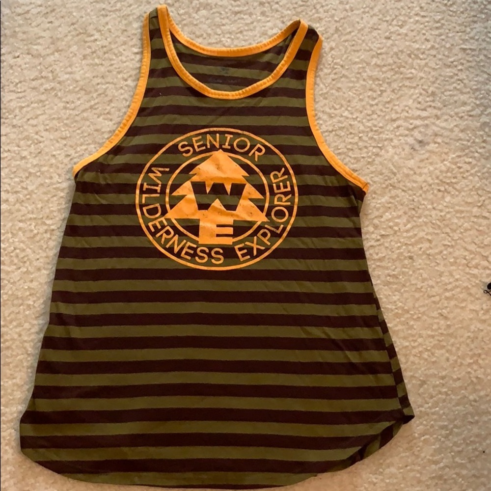 Senior wilderness explorer tank